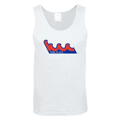 Community College White Tank Top-The Wave