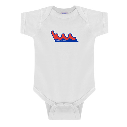 Community College White Infant Onesie-The Wave