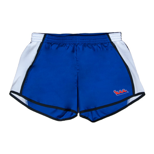 Community College Womens Royal/White Team Short-The Wave