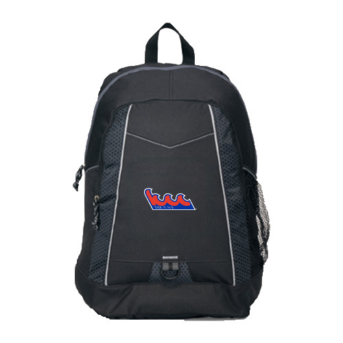 Community College Black Impulse Backpack-The Wave