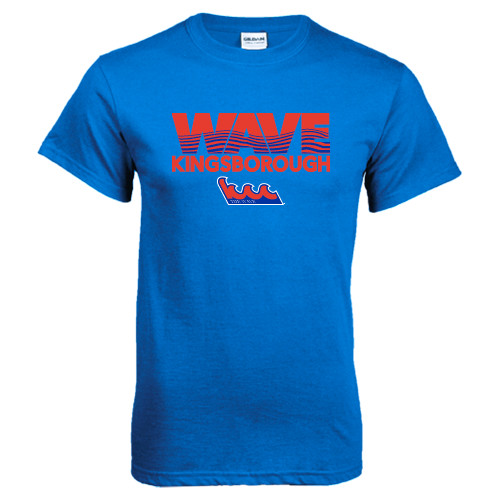 Community College Royal T Shirt-Wave