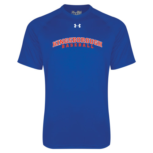 Community College Under Armour Royal Tech Tee-Baseball