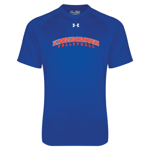 Community College Under Armour Royal Tech Tee-Volleyball