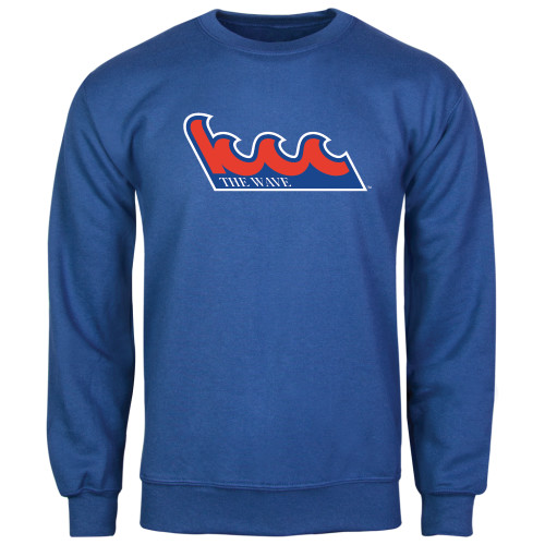 Community College Royal Fleece Crew-The Wave