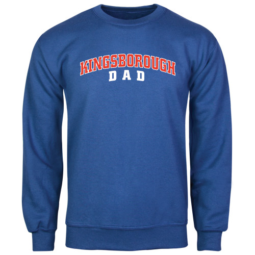 Community College Royal Fleece Crew-Dad
