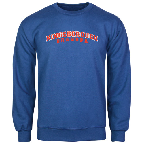 Community College Royal Fleece Crew-Grandpa