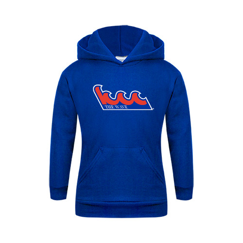 Community College Youth Royal Fleece Hoodie-The Wave