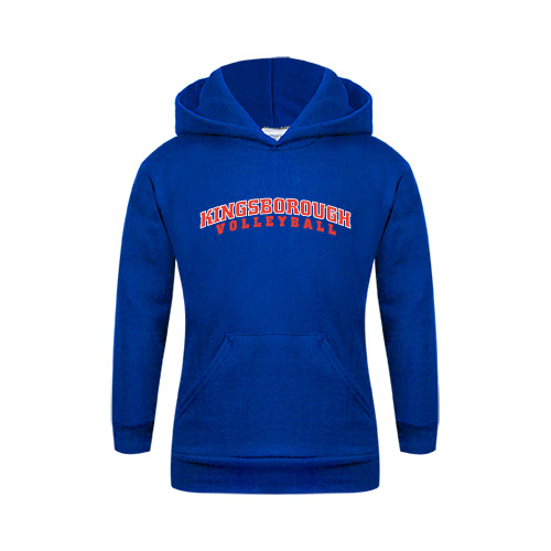 Community College Youth Royal Fleece Hoodie-Volleyball