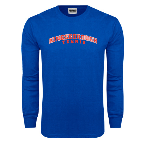 Community College Royal Long Sleeve T Shirt-Tennis