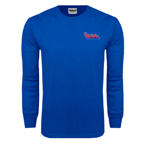 Community College Royal Long Sleeve T Shirt-The Wave