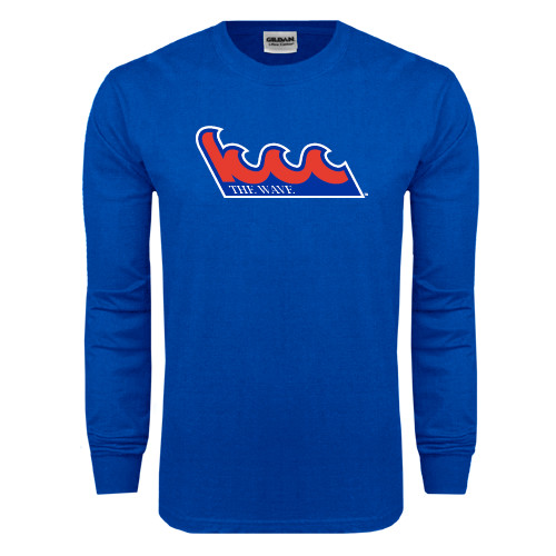 Community College Royal Long Sleeve T Shirt-The Wave