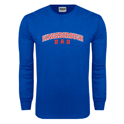 Community College Royal Long Sleeve T Shirt-Dad
