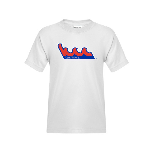 Youth White T Shirt-The Wave