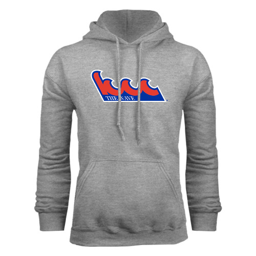 Community College Grey Fleece Hoodie-The Wave