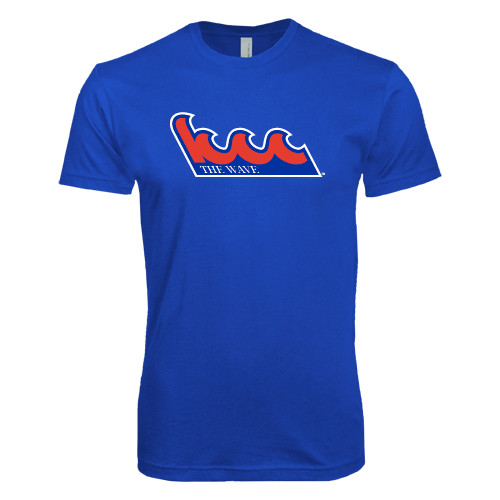 Community College Next Level Royal SoftStyle T Shirt-The Wave