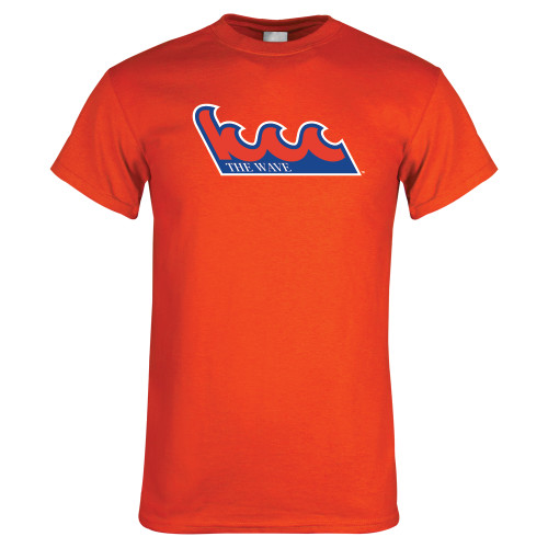 Community College Orange T Shirt-The Wave