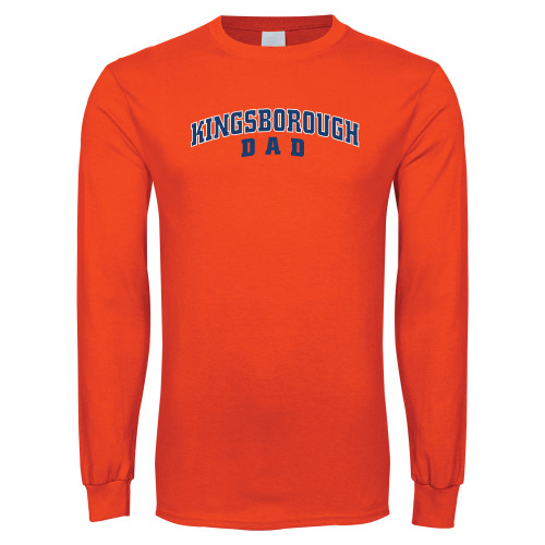 Community College Orange Long Sleeve T-Shirt-Dad