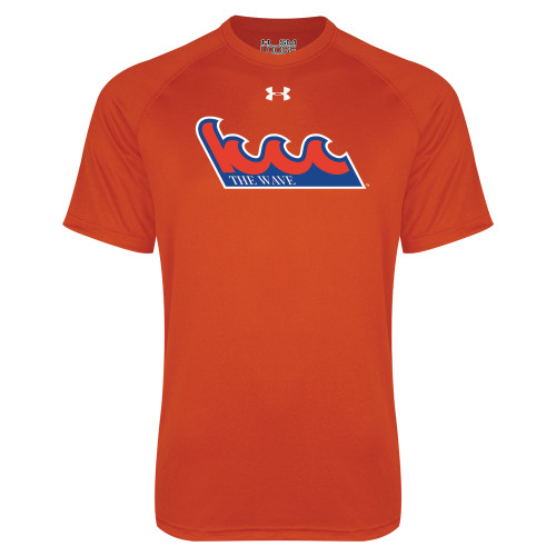Community College Under Armour Orange Tech Tee-The Wave