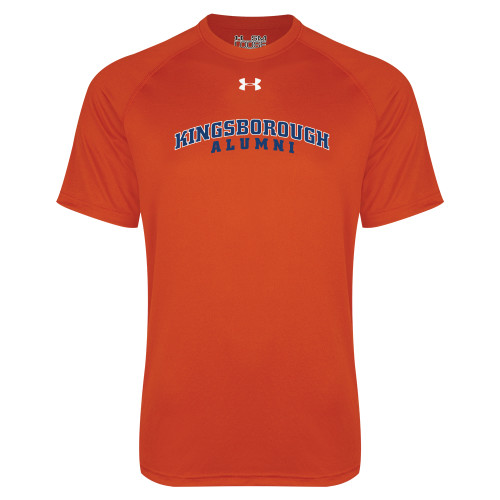 Community College Under Armour Orange Tech Tee-Alumni