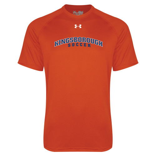Community College Under Armour Orange Tech Tee-Soccer