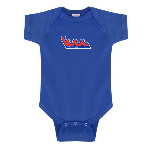 Community College Royal Infant Onesie-The Wave