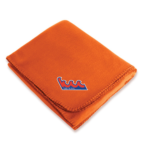 Community College Orange Arctic Fleece Blanket-The Wave