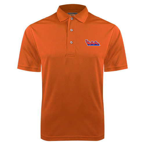 Community College Orange Dry Mesh Polo-The Wave