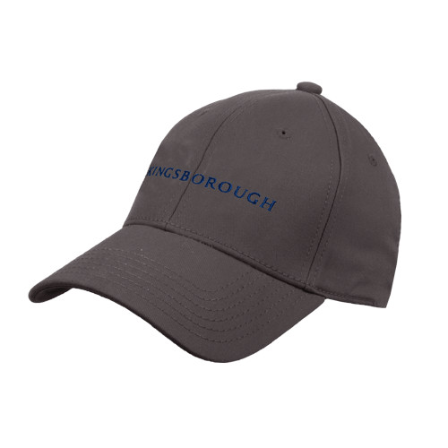 Community College Charcoal Structured Adjustable Pro Style Hat-Kingsborough