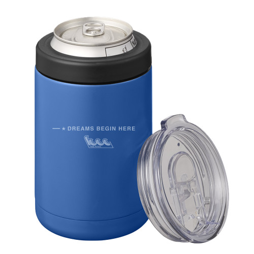 2 in 1 Royal Can Cooler Tumbler 12oz-Kingsborough Wave Engraved