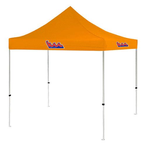 9 ft x 9 ft Orange Tent-The Wave