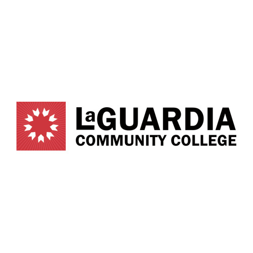 Medium Decal-LaGuardia CC Flat Wordmark