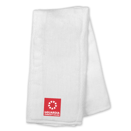 Baby Burp Cloth-LaGuardia CC Square Mark
