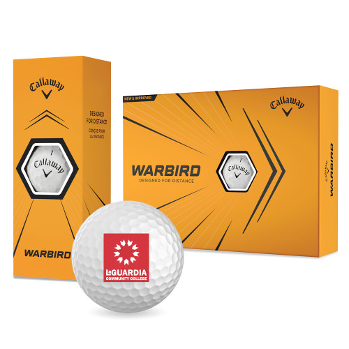 Callaway Warbird Golf Balls 12/pkg-LaGuardia CC Square Mark