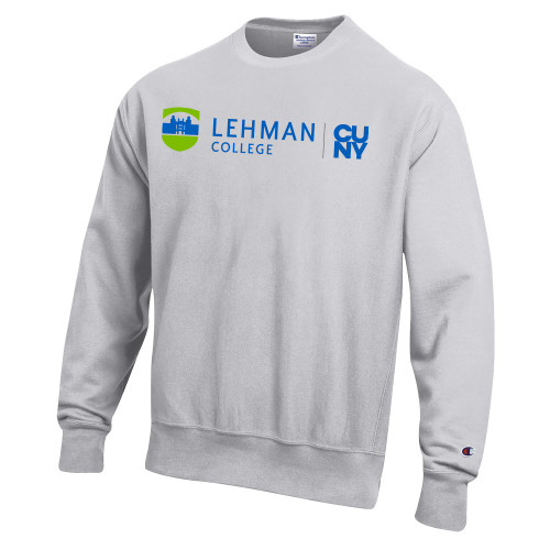 Champion Reverse Weave Sliver Grey Crew-Lehman College CUNY