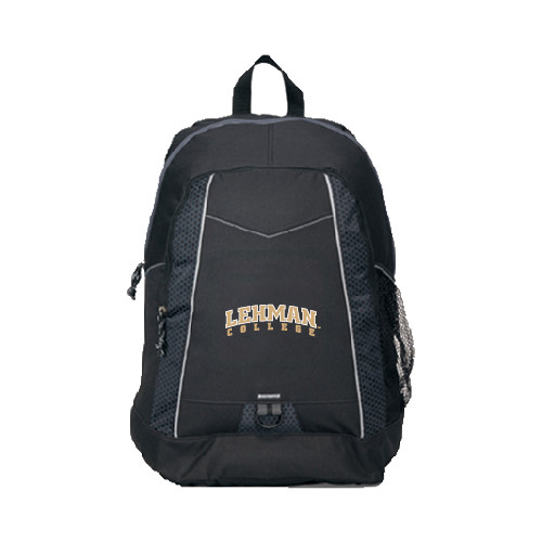 College Black Impulse Backpack-Arched Lehman College