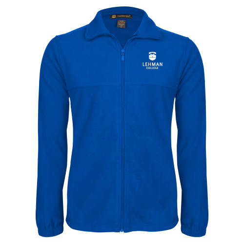 Royal Fleece Full Zip Jacket-Lehman College Stacked