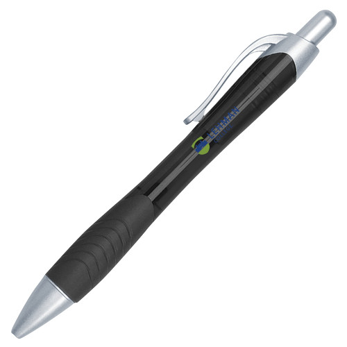 College Metallic Mykonos Black Pen-Flat University Mark