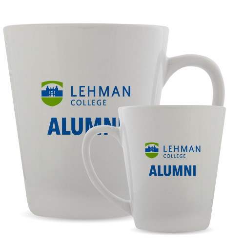 Full Color Latte Mug 12oz-Lehman College Alumni