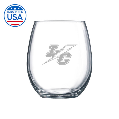 Libbey Stemless Glass 17oz-LC Mark Engraved