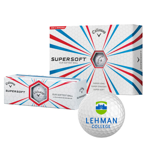 College Callaway Supersoft Golf Balls 12/pkg-University Mark