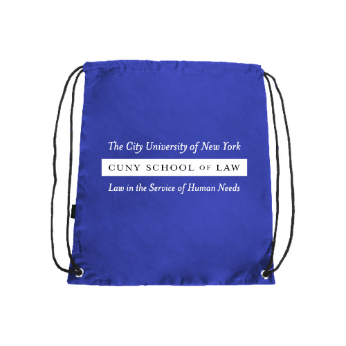 Royal Drawstring Backpack-Official Logo