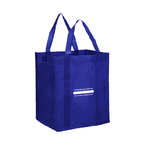 Non Woven Royal Grocery Tote-Official Logo