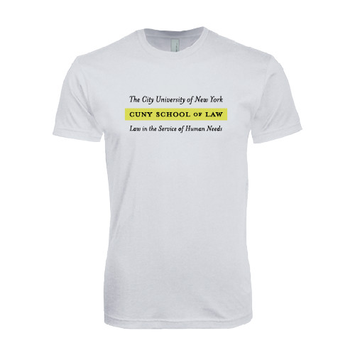 Next Level White SoftStyle T Shirt-Official Logo