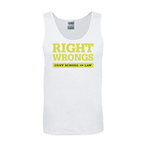 White Tank Top-Right Wrongs