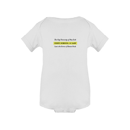 White Infant Onesie-Official Logo