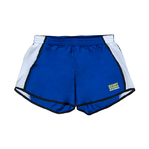 Womens Royal/White Team Short-Right Wrongs