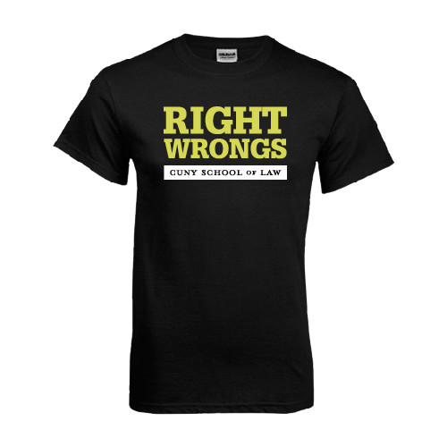 Black T Shirt-Right Wrongs