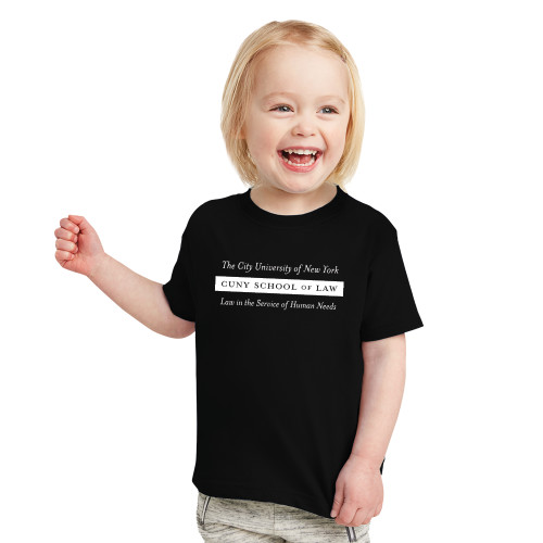 Toddler Black T Shirt-Official Logo