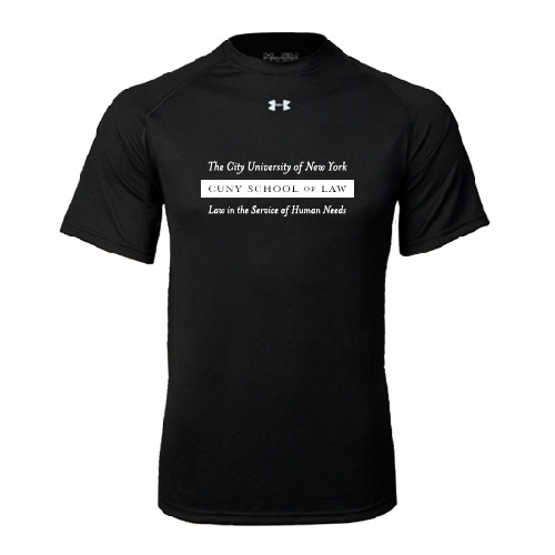 Under Armour Black Tech Tee-Official Logo