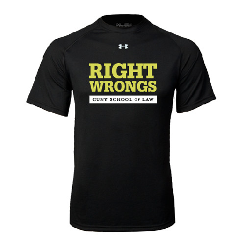 Under Armour Black Tech Tee-Right Wrongs